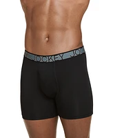 Jockey 3-Pack Active Microfiber 5" Boxer Briefs