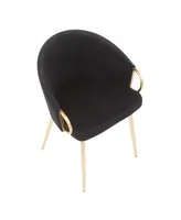 Lumisource Claire Contemporary Glam Chair