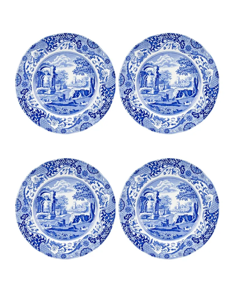 Spode Italian Dinner Plates, Set of 4