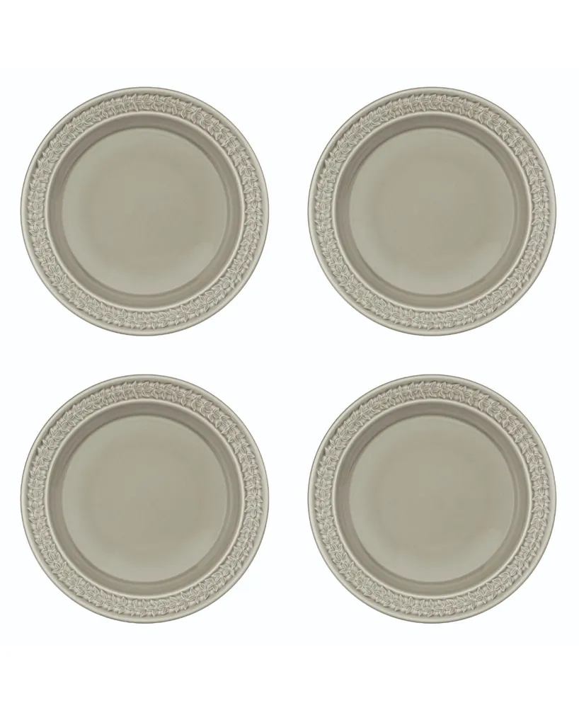 Portmeirion Botanic Garden Harmony Stone 8.5" Salad Plate, Set of 4