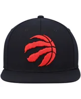 Men's Mitchell & Ness Black Toronto Raptors Ground 2.0 Snapback Hat