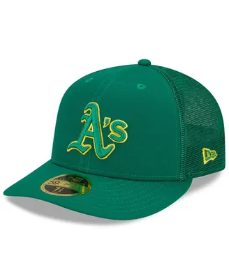 Men's New Era Green Oakland Athletics 2022 Batting Practice Low Profile 59FIFTY Fitted Hat