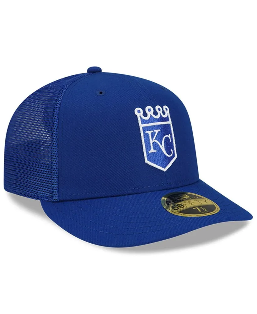 Men's New Era Royal Kansas City Royals 2022 Batting Practice Low Profile 59FIFTY Fitted Hat