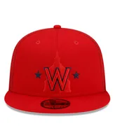 Men's New Era Red Washington Nationals 2022 Batting Practice 59FIFTY Fitted Hat