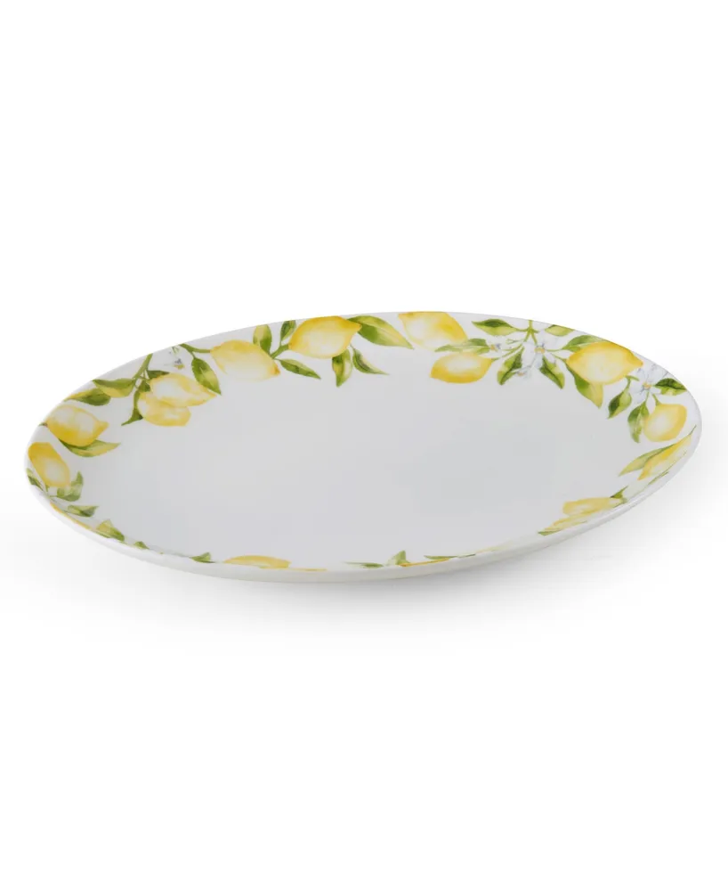 Mikasa Lemons 14" Oval Platter