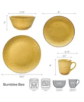 Pfaltzgraff Bumblebee 16 Piece Dinnerware Set