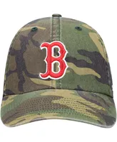 Men's '47 Camo Boston Red Sox Team Clean Up Adjustable Hat