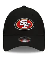 Men's New Era Black San Francisco 49ers Team The League 9FORTY Adjustable Hat