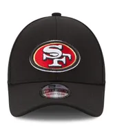 Men's New Era Black San Francisco 49ers Team Classic 39THIRTY Flex Hat- Dnu