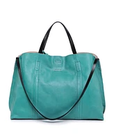 Old Trend Women's Genuine Leather Forest Island Tote Bag