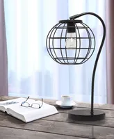 Lalia Home Arched Metal Cage Table Lamp