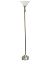 Elegant Designs 1 Light Torchiere Floor Lamp