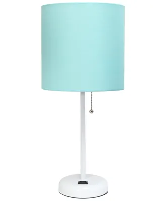 LimeLights Stick Lamp with Charging Outlet