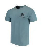 Men's Blue Auburn Tigers State Scenery Comfort Colors T-shirt