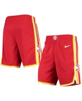 Men's Nike Red, Gold Atlanta Hawks 2020/21 Association Edition Performance Swingman Shorts