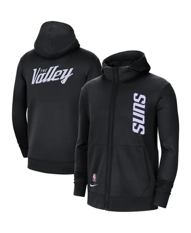 Phoenix Suns Nike City Edition Courtside Fleece Hoodie - Black - Mens