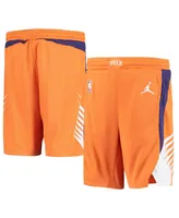 Big Boys Jordan Orange Phoenix Suns 2019/20 Swingman Performance Shorts - Statement Edition