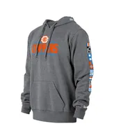 Men's New Era Gray La Clippers 2021/22 City Edition Pullover Hoodie