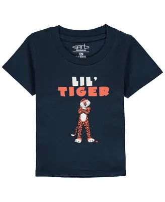 Infant Unisex Navy Auburn Tigers Lil Mascot T-shirt