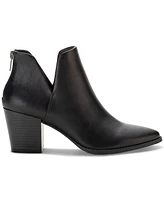 Sun + Stone Women's Elizaa Notched Pointed Toe Dress Booties, Created for Macy's