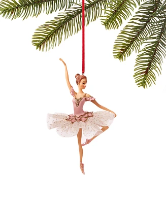 Holiday Lane Ballet Embellished Ballerina Ornament, Created for Macy's