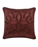 Five Queens Court Chianti Embelleshed Decorative Pillow, 18" x 18"