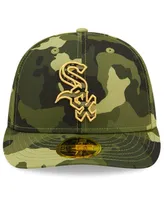 Men's New Era Camo Chicago White Sox 2022 Armed Forces Day On-Field Low Profile 59FIFTY Hat