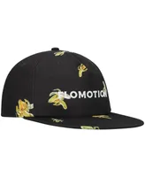 Men's Flomotion Black Nanners Snapback Hat