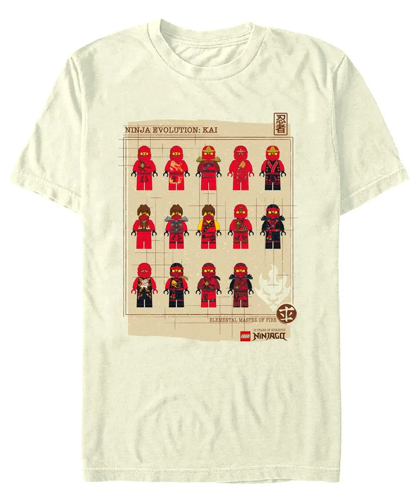 Men's Lego Ninjago Ninja Evolution Short Sleeve T-shirt