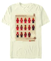 Men's Lego Ninjago Ninja Evolution Short Sleeve T-shirt