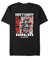 Men's Lego Ninjago Birthday Ninja Short Sleeve T-shirt