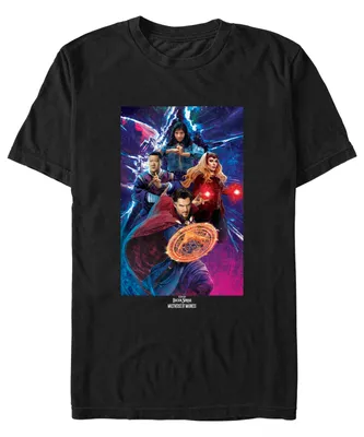 Men's Likeness Doctor Strange Movie 2 Group Shot Short Sleeve T-shirt