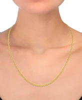 20" Nonna Link Chain Necklace (3-3/4mm) in 14k Gold