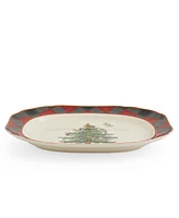 Spode Christmas Tree Rectangular 14" Platter