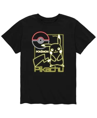 Men's Pokemon Neon Pikachu T-shirt