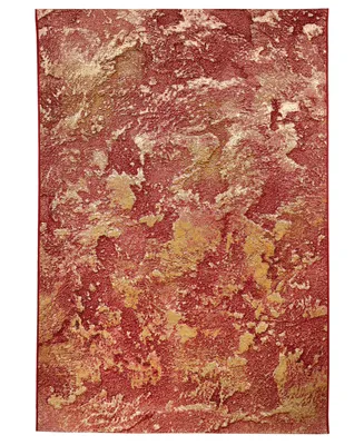 Liora Manne' Marina Lava 2'7" x 4'3" Outdoor Area Rug