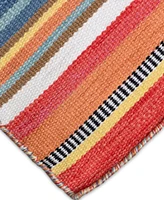 Liora Manne' Sonoma Malibu Stripe 8'3" x 11'6" Outdoor Area Rug