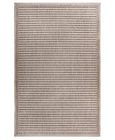 Liora Manne' Malibu Simple Border 3'3" x 4'11" Outdoor Area Rug
