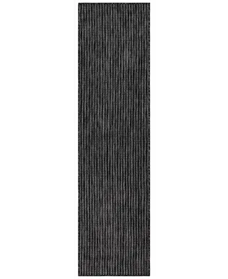 Liora Manne' Carmel Texture Stripe 1'11" x 4'11" Runner Outdoor Area Rug