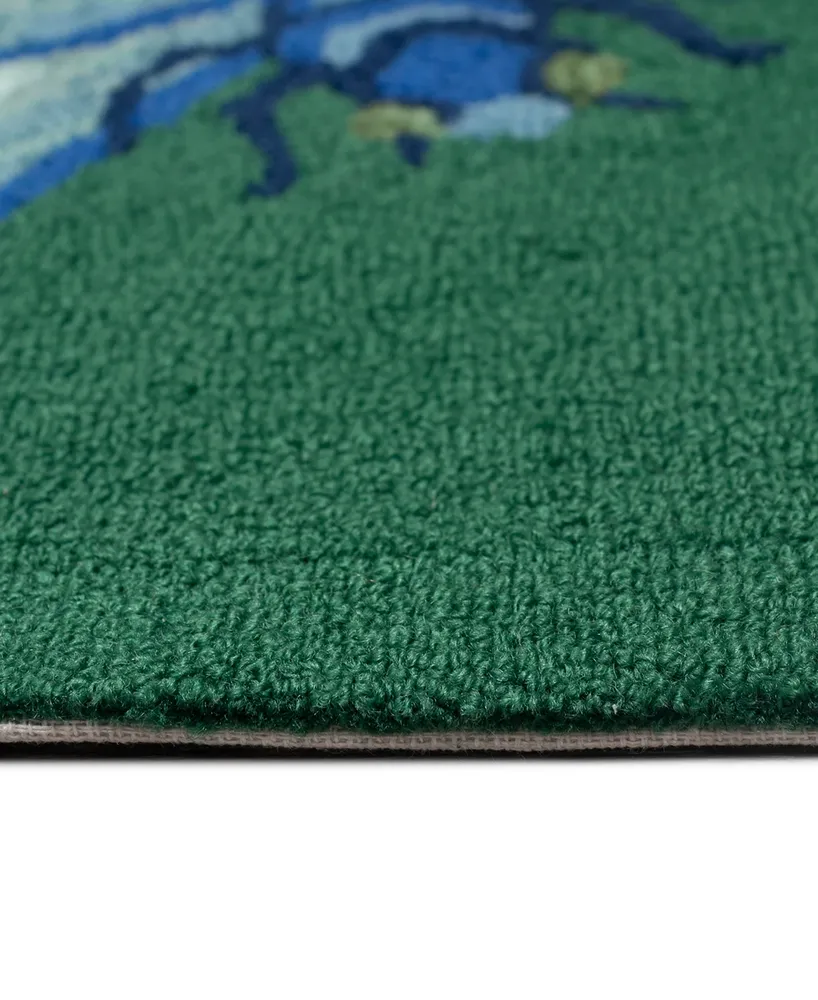 Liora Manne' Frontporch Dragonfly 1'8" x 2'6" Outdoor Area Rug