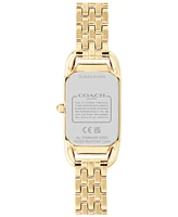 Coach Women's Cadie Gold-tone Bracelet Watch 17.5mmX28.5mm - Gold