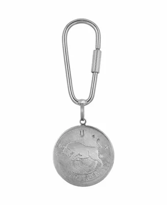 Women's Taurus Key Fob - Silver