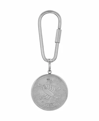 Women's Scrpio Key Fob - Silver