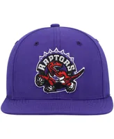 Men's Mitchell & Ness Purple Toronto Raptors Hardwood Classics Team Ground 2.0 Snapback Hat