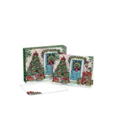 Greenery Greetings Boxed Christmas Cards