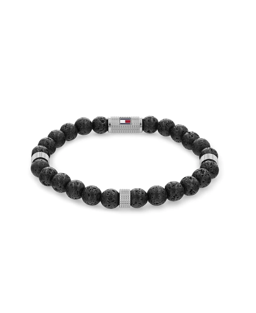 Tommy Hilfiger Men's Stone Beaded Bracelet