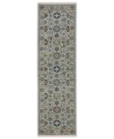 Jhb Design Devine DEV61W1 2'3" x 7'6" Runner Area Rug