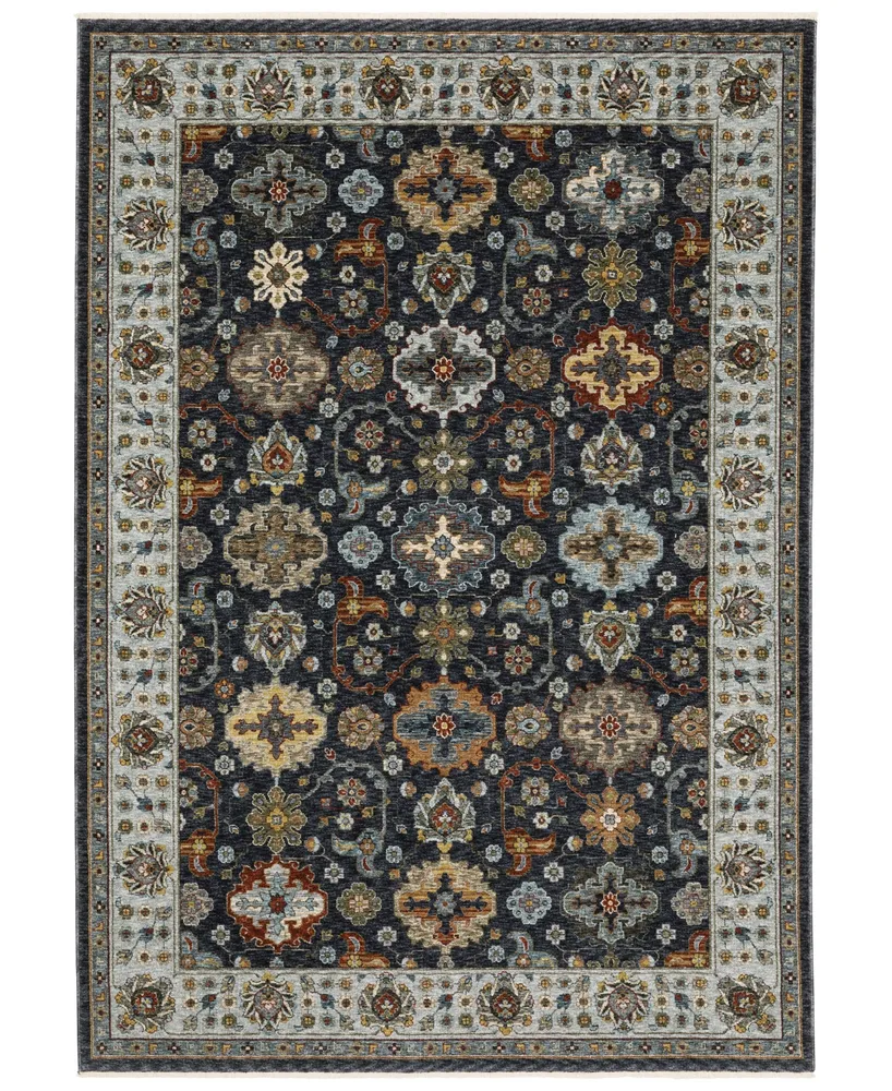 Jhb Design Devine DEV61B1 3'3" x 5' Area Rug