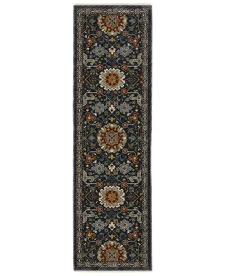 Jhb Design Devine DEV6B1 2'3" x 7'6" Runner Area Rug