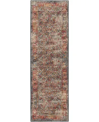 D Style Basilic BAS3 2'6" x 8' Runner Area Rug